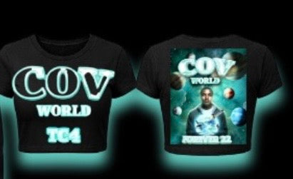 COV WORLD - CROP TOP
