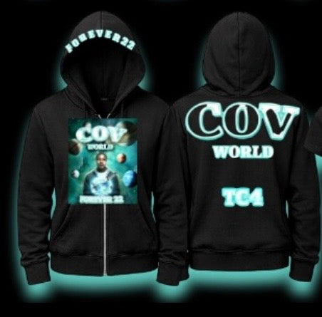 COV WORLD - ZipUp Hoodie